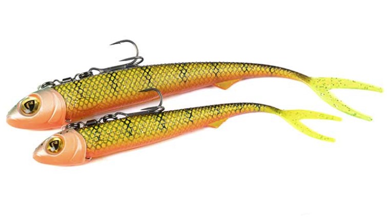 Fox Rage - Pelagic Ready Rig - Slick Finesse Lures-Natural Perch-16cm