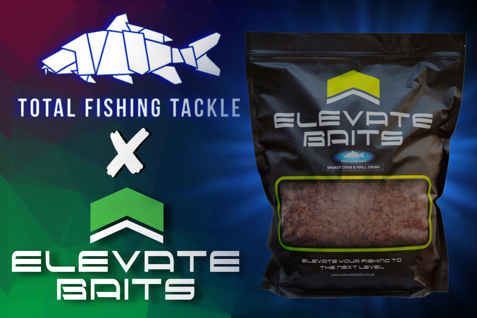 Elevate Baits - Smokey Crab & Krill Boilies