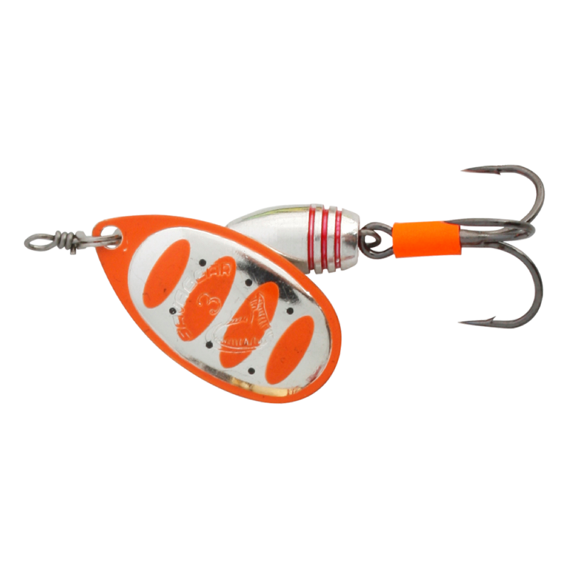 Savage Gear - Rotex Spinner #5 14G Sinking-Fluo Orange/Silver