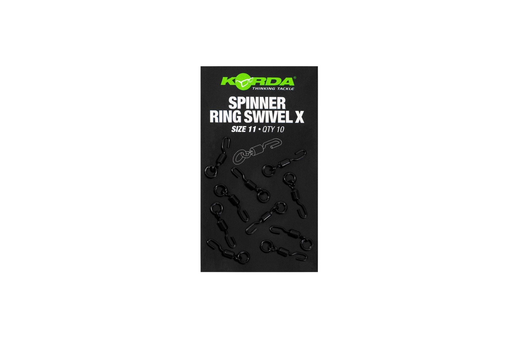 Korda - Spinner Ring Swivel X - Size 11