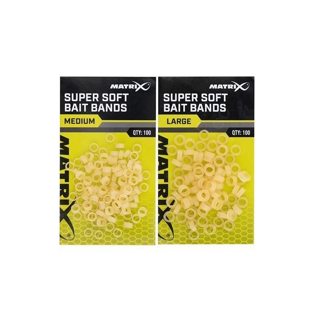 Matrix - Super Soft Bait Bands 100pcs