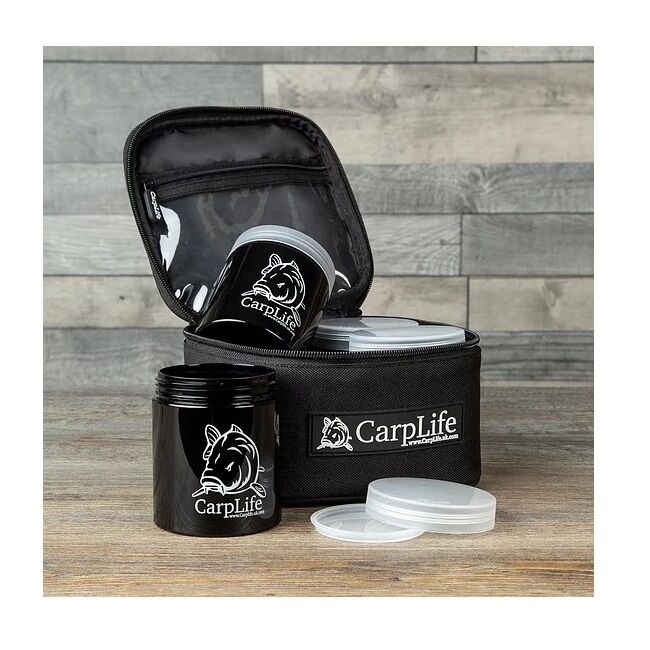 Carp Life - Glug Pot Bag With 4 Pots