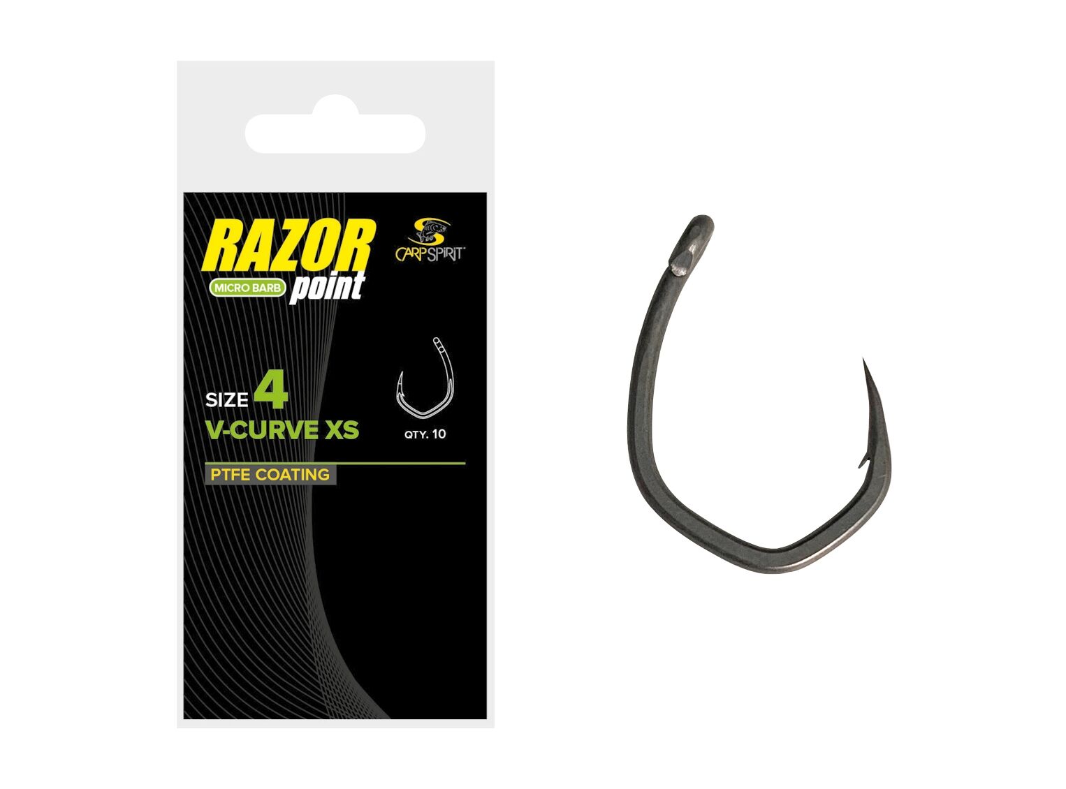 Carp Spirit - V-Curve Xstrong Micro Barbed