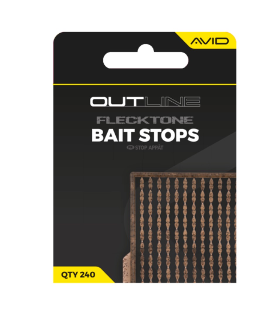 Avid Green - Outline Flecktone Bait Stops