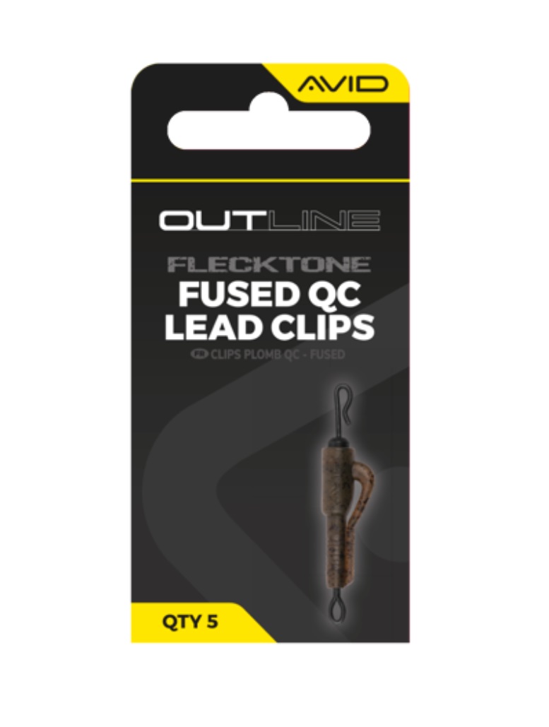 Avid Green - Outline Flecktone Fused Lead Qc Clips