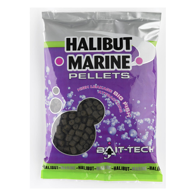 Bait Tech - Halibut Marine Pre-Drilled Pellets - 700g