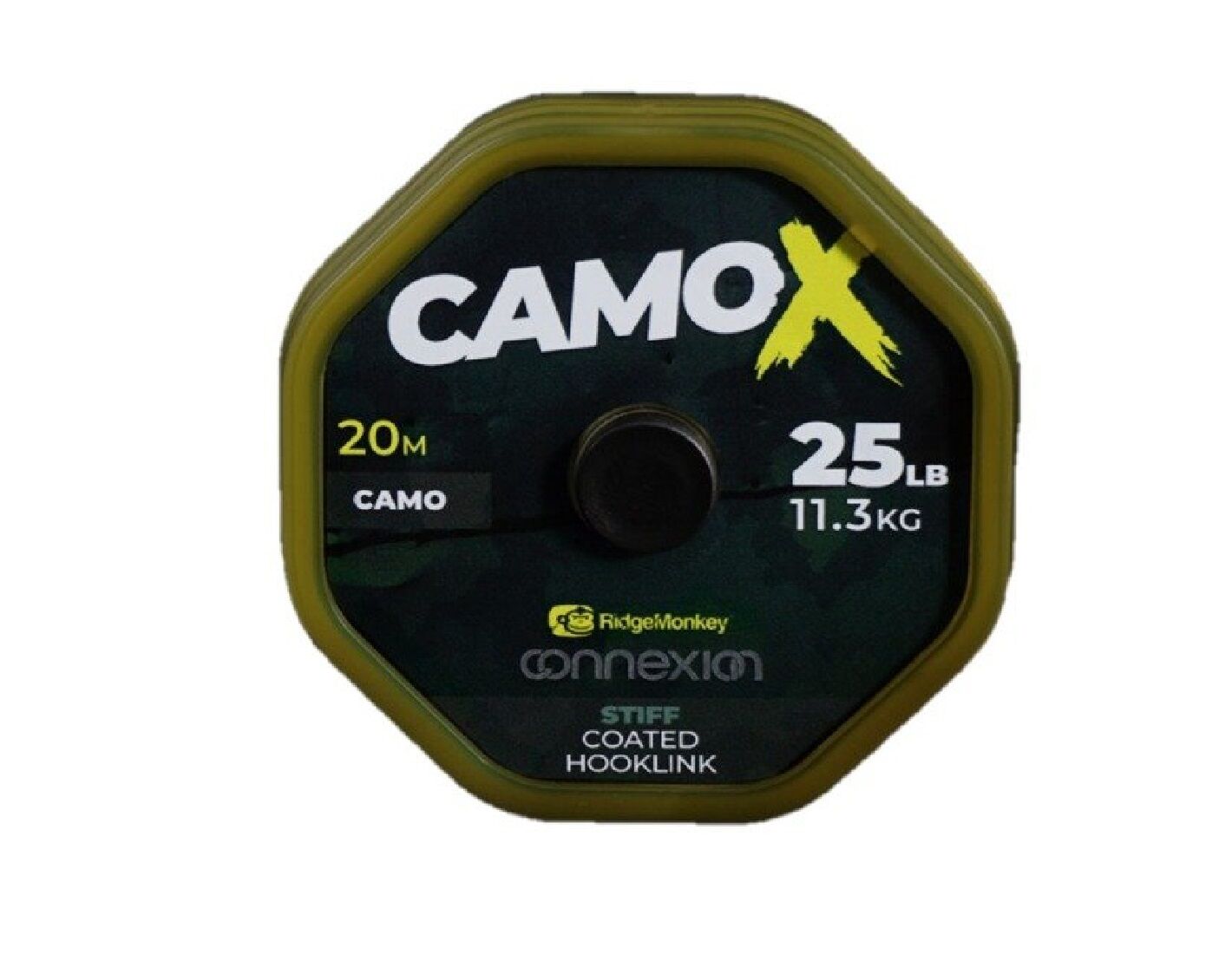 Ridgemonkey - Connexion Camox Stiff Coated Hooklink-25Lb