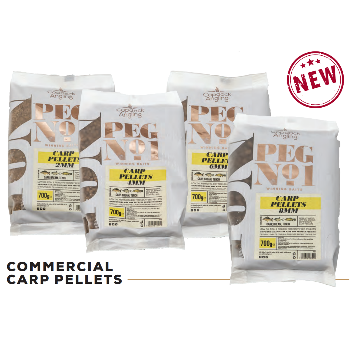 Peg 1 - Carp Pellets - 700g