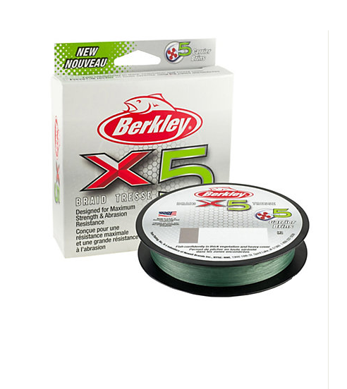 Berkley - X5 Braid Low Vis Green