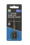 Preston - Ics Inline Dura Flat Method Feeder Mini