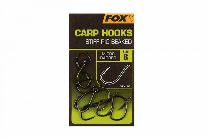 Fox - Carp Hooks - Stiff Rig Beaked