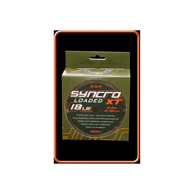 ESP Syncro XT 1000m Mono Line Standard&Loaded - 10lb, 12lb, 15lb, 18lb ESP Syncro XT 1000m Mono Line Standard&Loaded - 10lb, 12lb, 15lb, 18lb