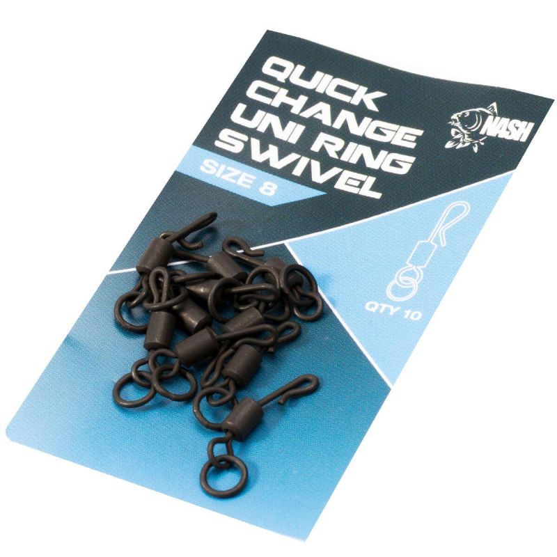 Micro Emerillon Quick Change Uni Ring Swivel Nash - Empire de la pêche