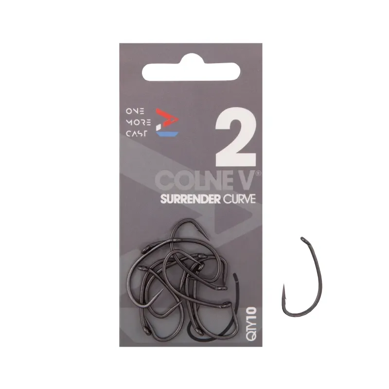 Ami OMC One More Cast Colne V Surrender Curve – Micro Barbed – Tutte Le Misure (Confezione Da 10)