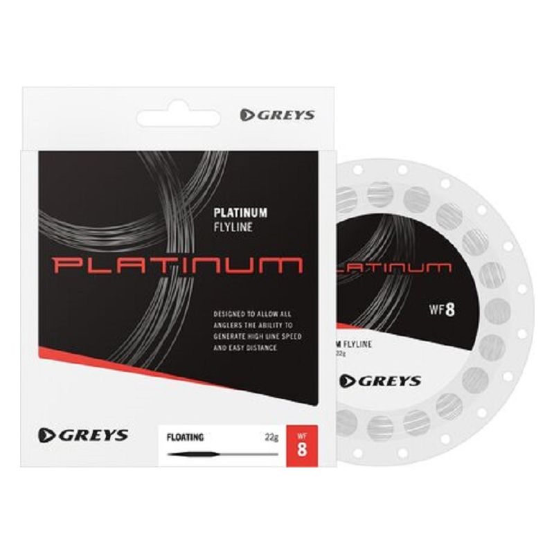 Fly Line Floatant Greys - Platinum Plus Fly Line - Floating