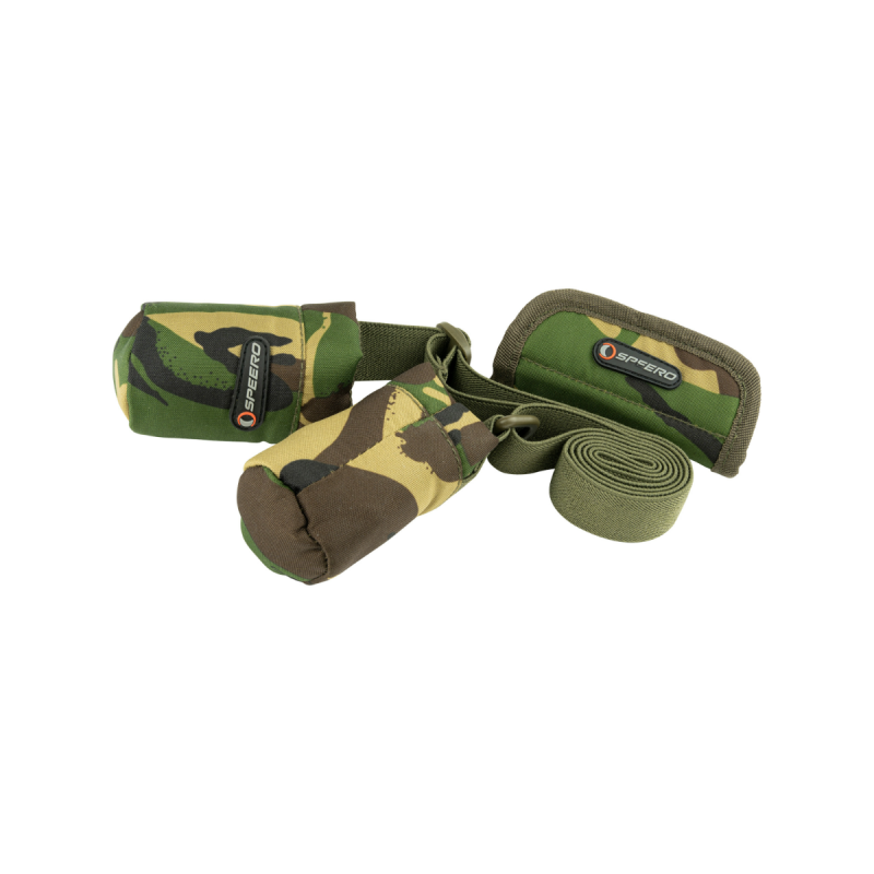 Pochette à Plombs SPEERO Midi - Petite Taille Pour 20 Plombs De 85g - Cordura 600D Robuste - Fermeture éclair Militaire