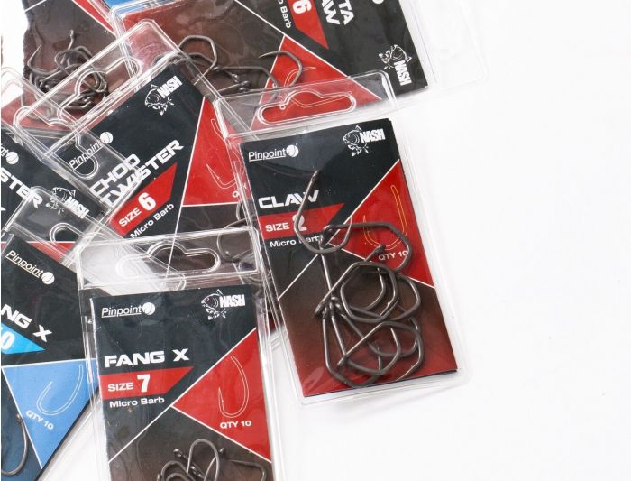 Nash - Pinpoint Fang Gyro Barbless Hooks