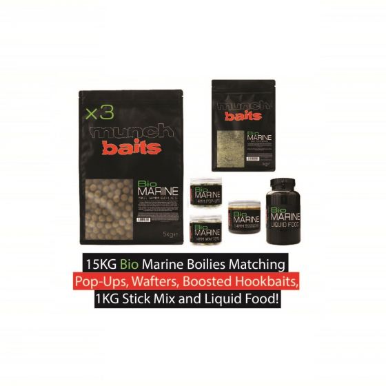 Munch Baits - Bio Marine 15kg Carp Bait Bundle