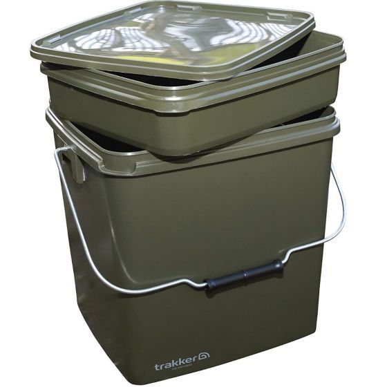 Trakker - 13l Square Bucket With Removable Tray