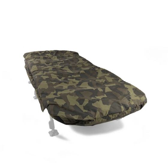 Avid - Benchmark Leveltech X Bed with Avid - Ascent Rs Camo Sleeping Bag – XL