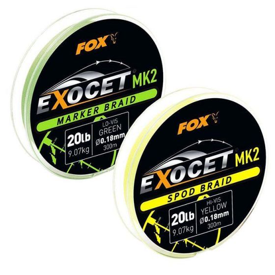 Fox - Exocet MK2 Spod Braid 300m