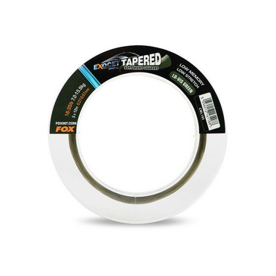 Fox - Exocet Pro (Low Vis Green) Tapered Leaders