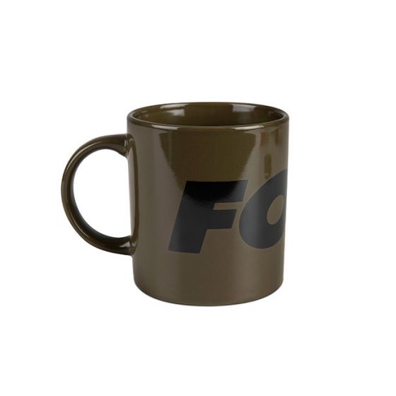 Fox - Green and Black Logo Ceramic Mug