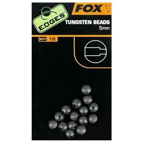 Fox - Edges 5mm Tungsten Beads