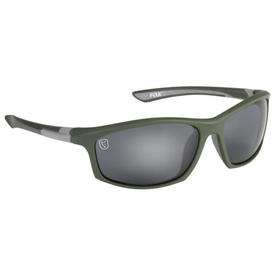 Fox - Green & Silver Frame With Grey Lens