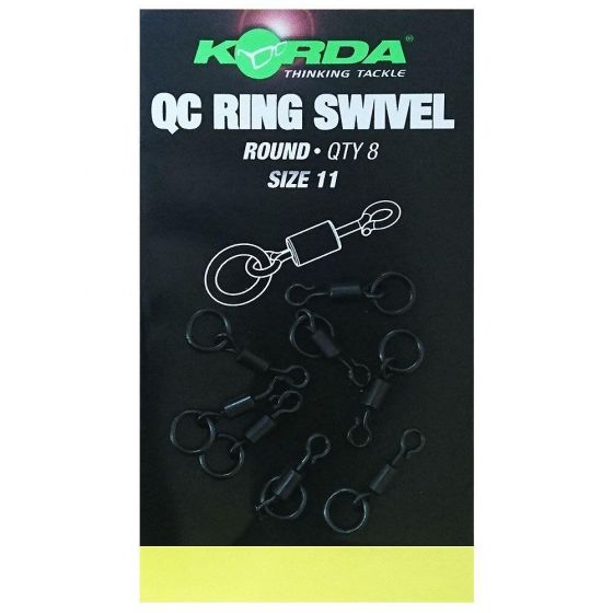 Korda - Quick Change Ring Swivel Size 11 Round