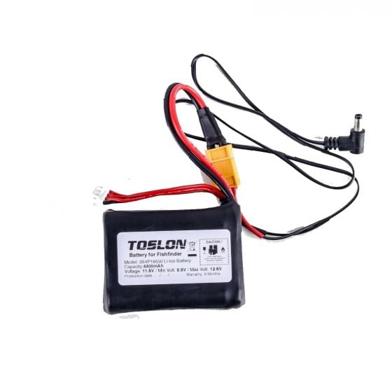 Toslon - Lithium Fishfinder Battery Pack 4400MAh