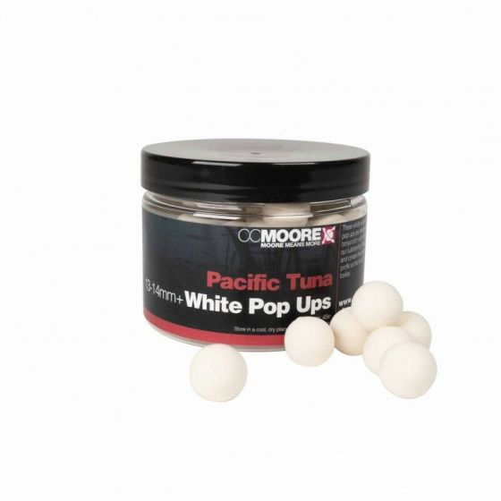 CC Moore - Pacific Tuna 13/14mm White Pop Ups