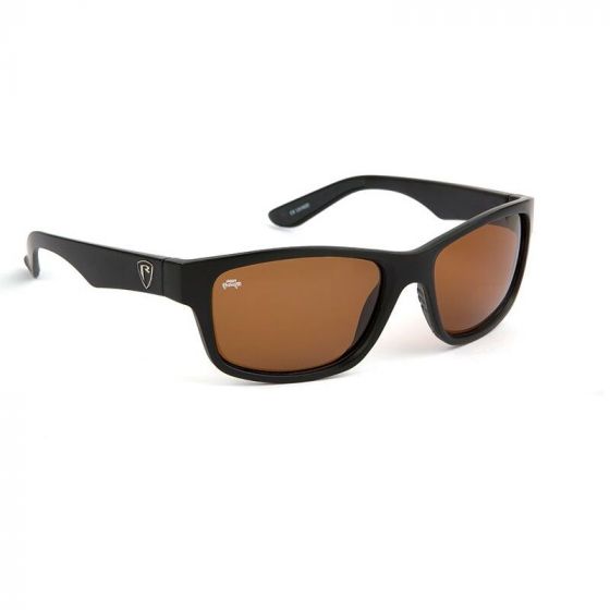 Fox - Rage - Sunglasses Matt Black Frame Brown Lens