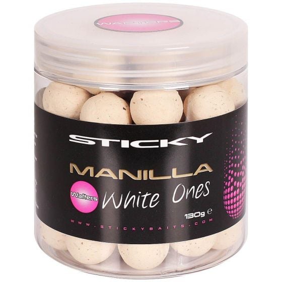 Sticky Baits - Manilla White Ones Wafters 16mm 