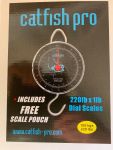 Catfish Pro - 100kg/220lb Dial Scales inc Scale Pouch