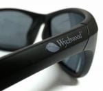 Wychwood - Black Lens Wrap Polarised Sunglasses 