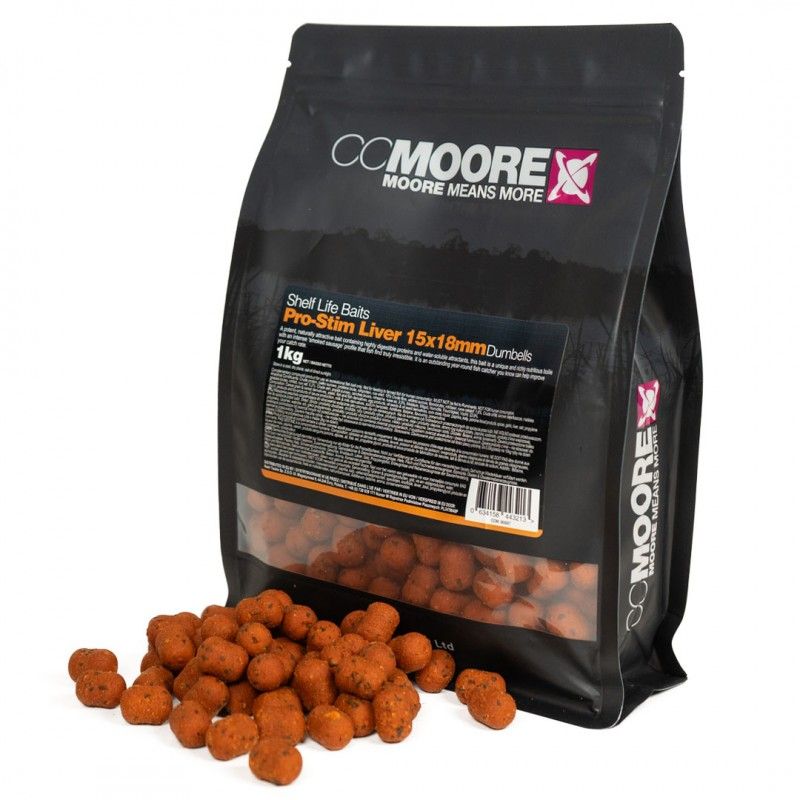 CC Moore ProStim Liver Freezer Bait Dumbells