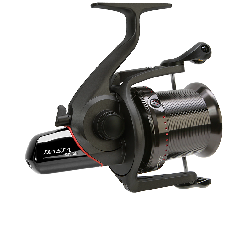 Daiwa DCR2 Basia Custom Reel Black Body Twilight/Red Spool