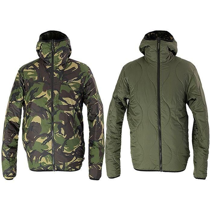 All Sizes FORTIS Fortis Reversible Marine Liner Jacket Insulated Green/DPM Camo 