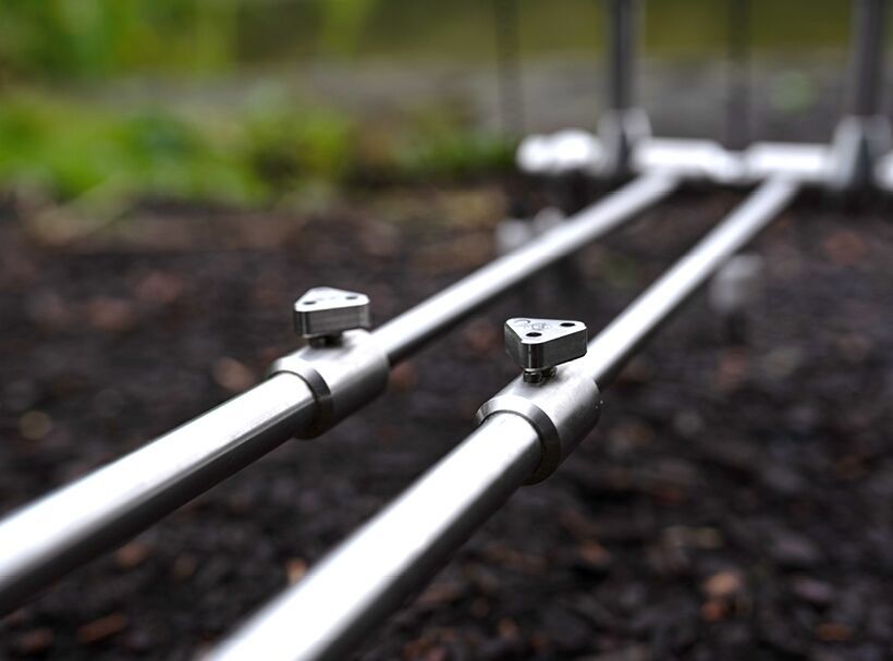 Carp Spirit - Inox - Rod Pod Complete - 3/4 Rods