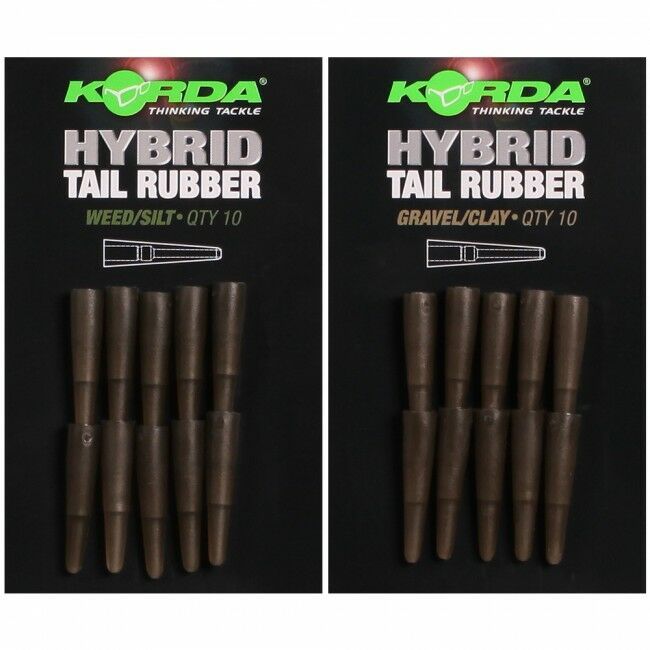 NEW Korda Hybrid Tail Rubber *All Colours*
