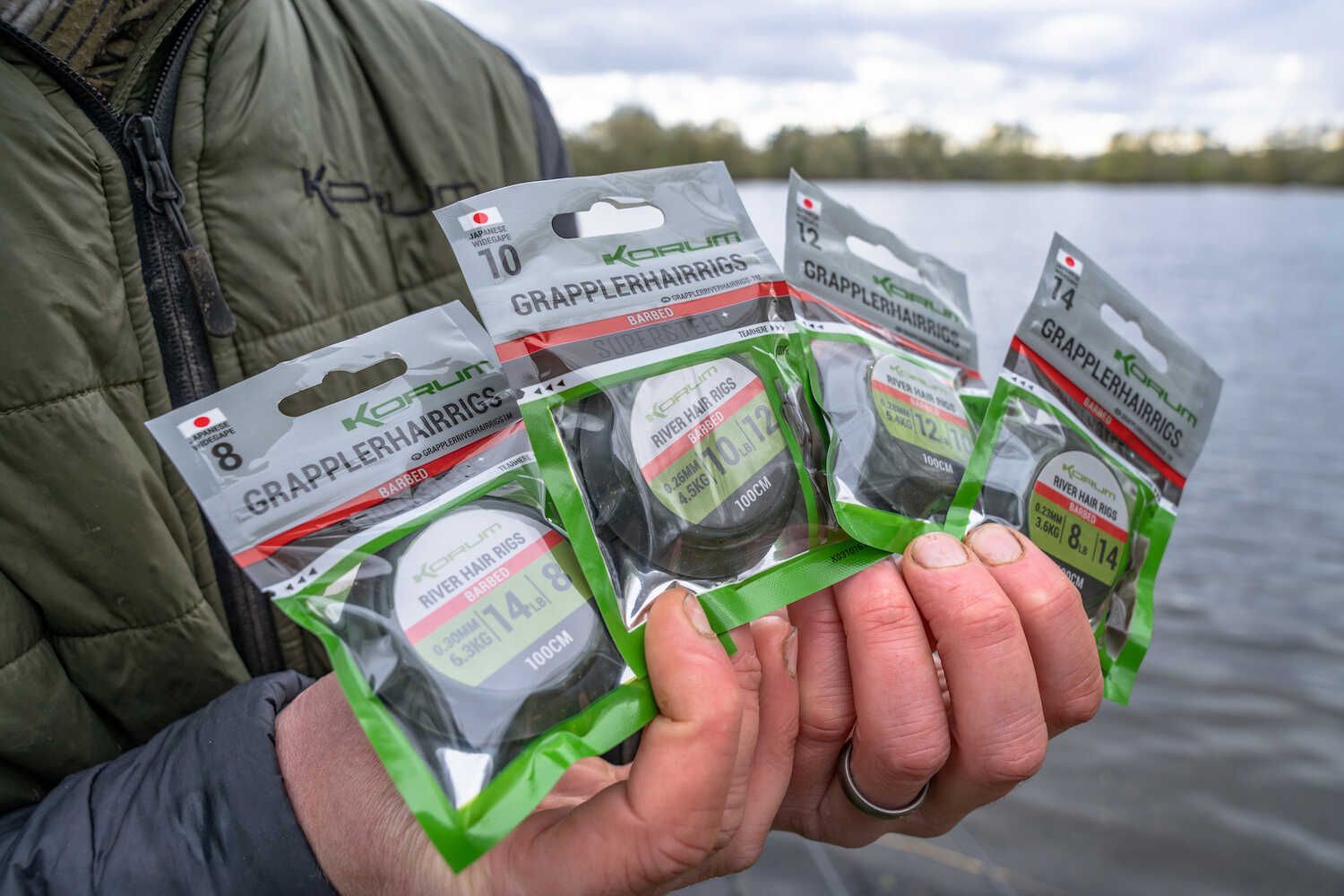 Korum - Grappler Hair Rigs - 1m