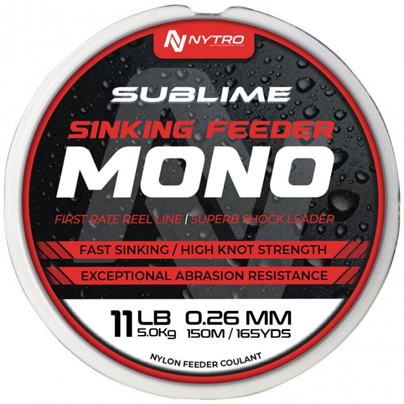Nytro - Sublime Sinking Feeder Mono - 150m