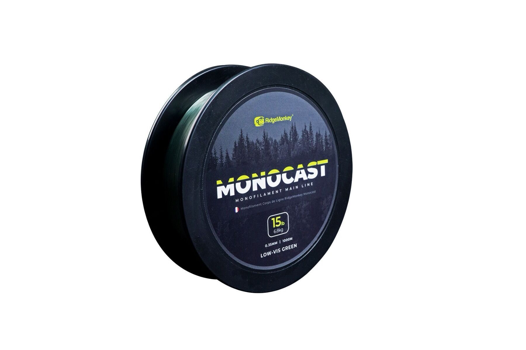 Ridgemonkey - Monocast Monofilament Main Line - 1000m
