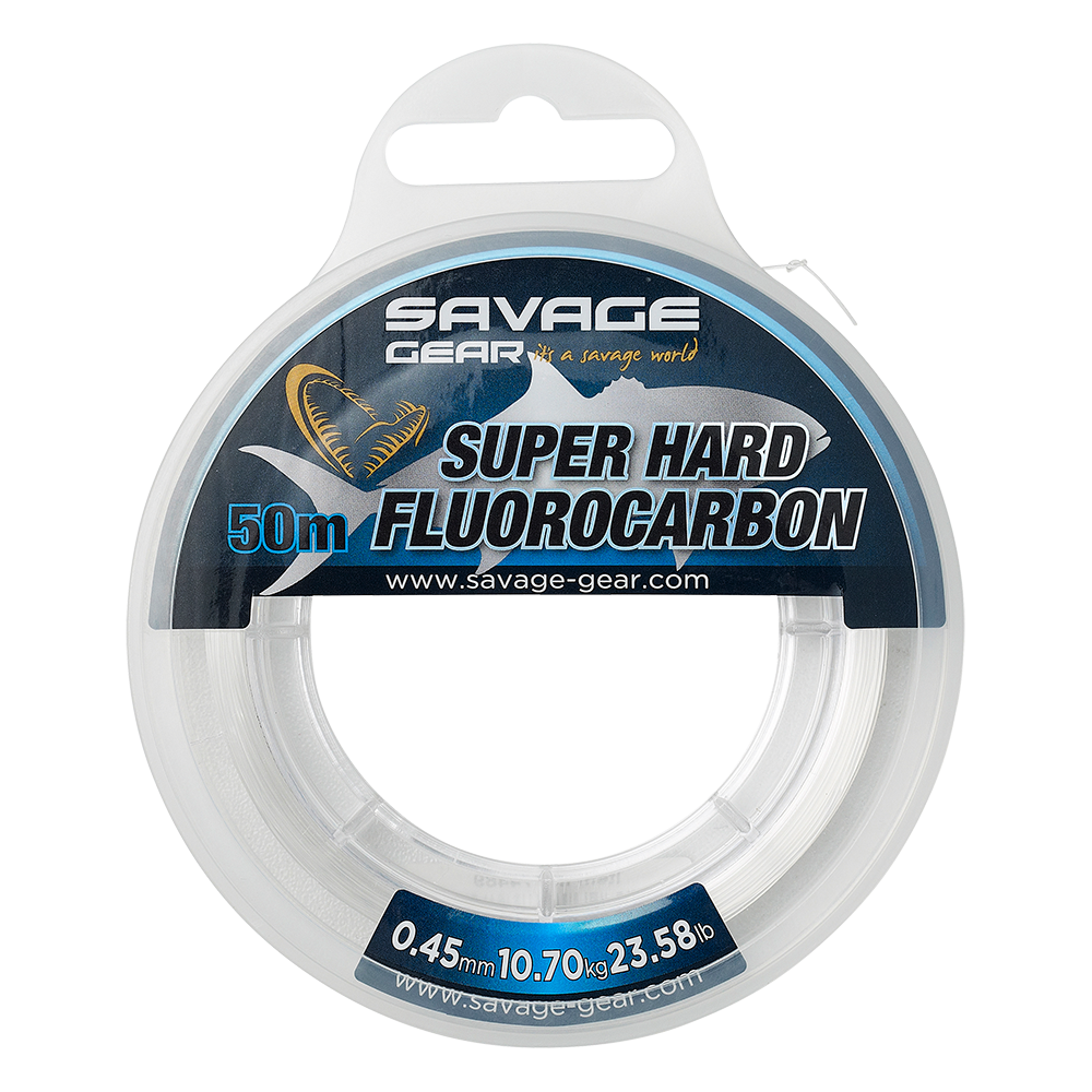 Savage Gear - Super Hard Fluorocarbon Line - 50m