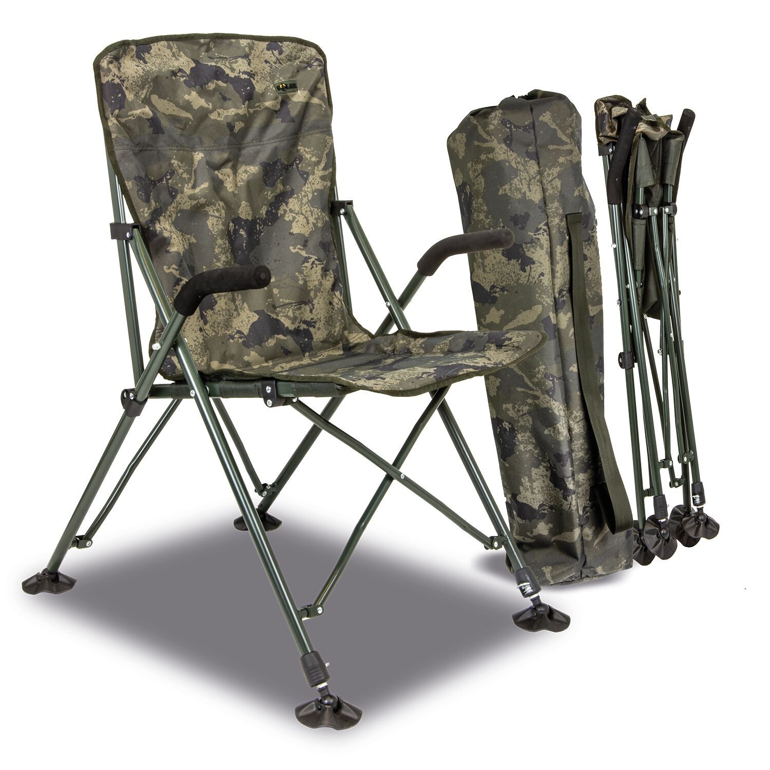 Solar Tackle Undercover Camo Foldable Easy Chair