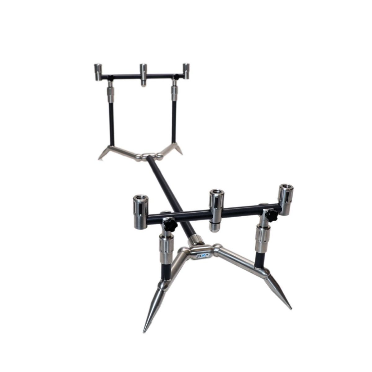 New Direction Tackle 360 Rod Pod for Carp Fishing (3 Rods) - Black for sale  online