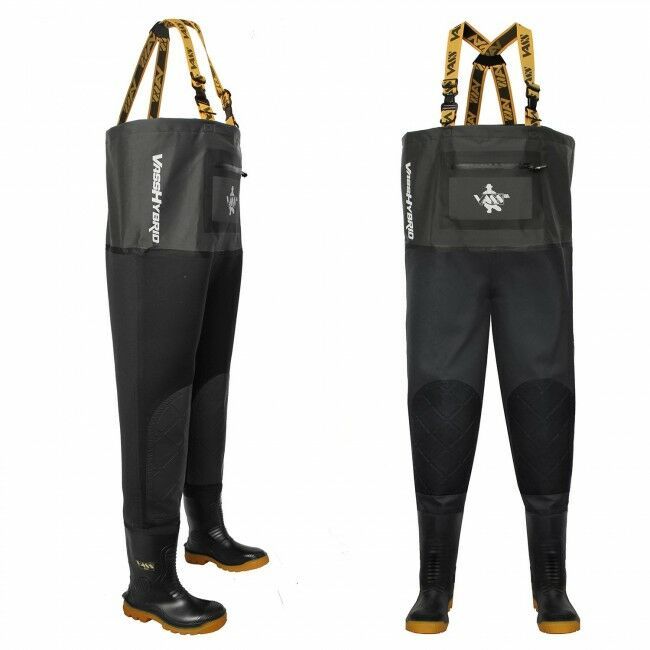 NEW!! TEAM VASS 700 Heavy Duty Chest Waders With Reinforced Knees 