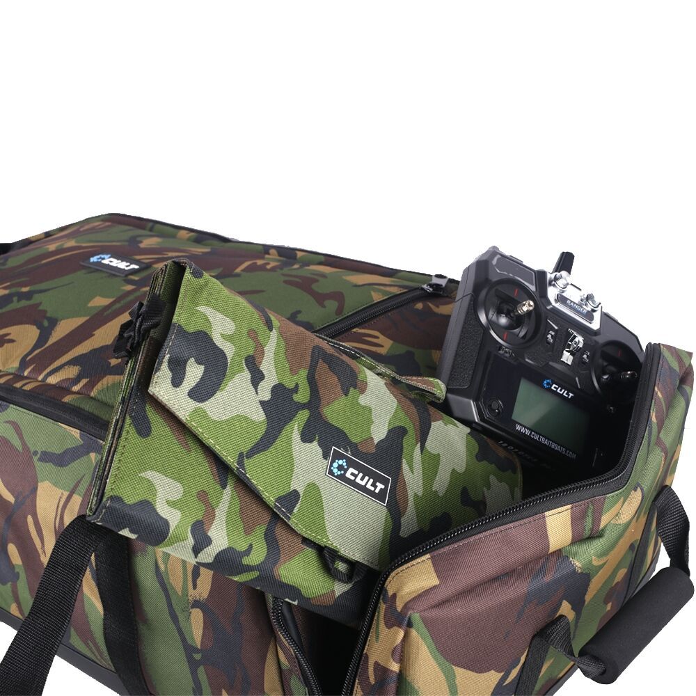 CULT Tackle DPM Borsa Per Esche Da Pesca Alla Carpa: Resistente, Divisori E Base PVC - 4