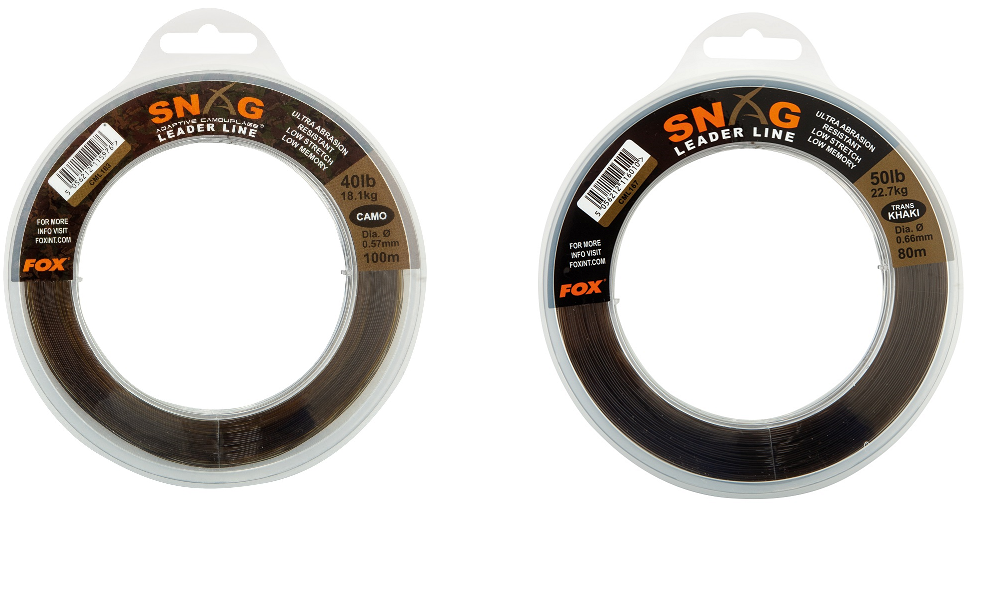 Fox Snag Adaptive Leader Line Trans Khaki/Camo Abrasion Resistant All sizes *New 
